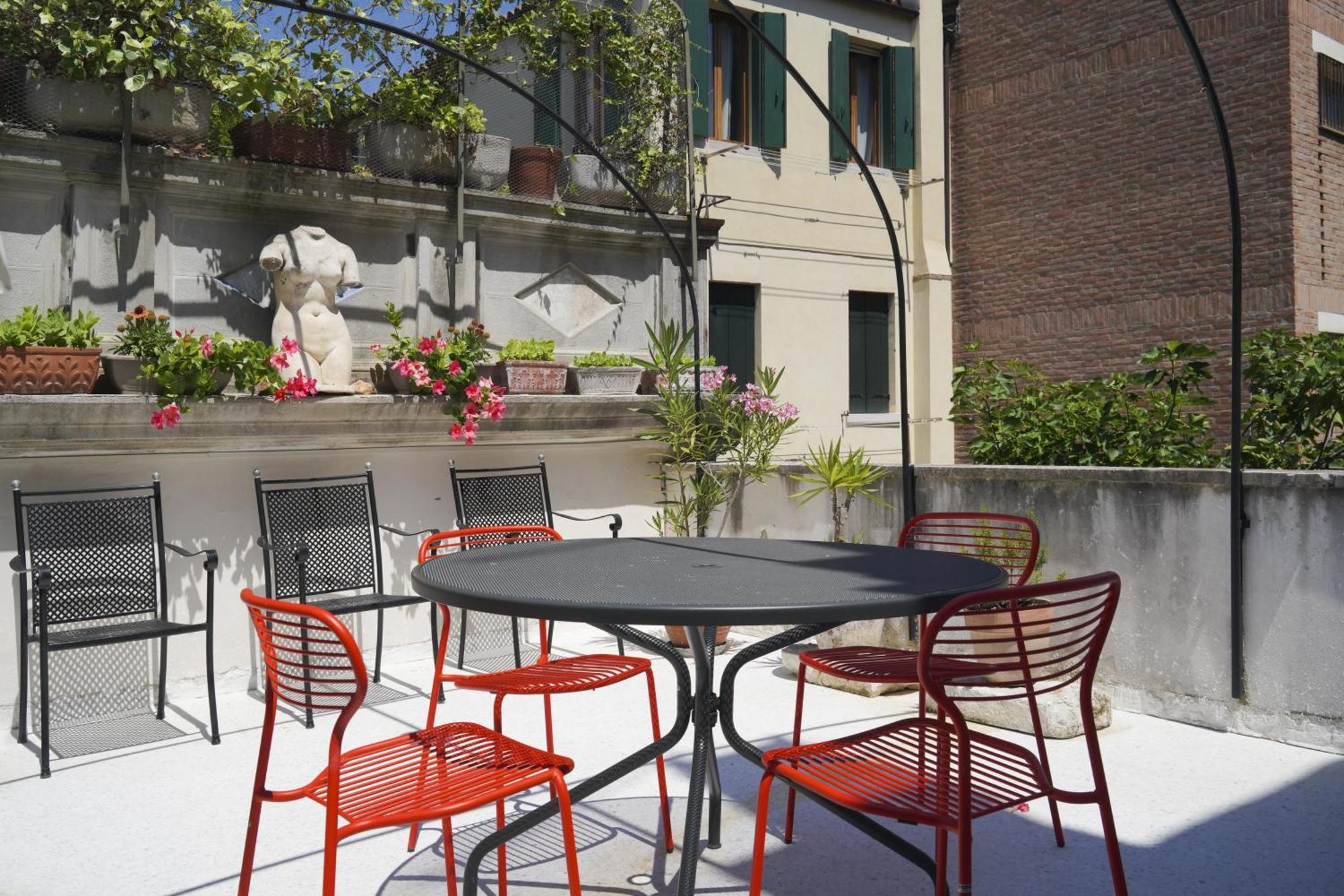 Family Apartment With Terrace Venedig Exterior foto