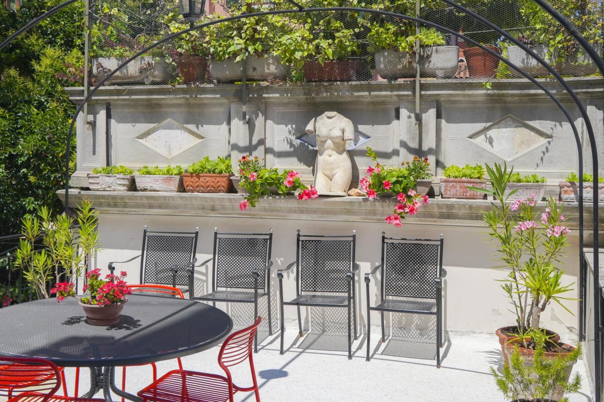Family Apartment With Terrace Venedig Exterior foto